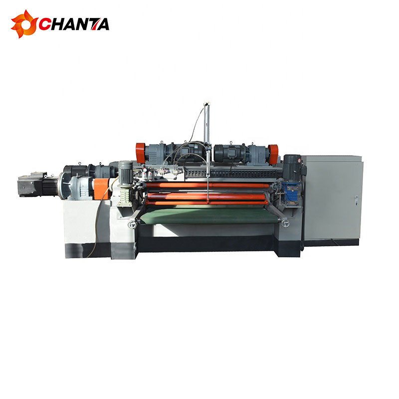 spindleless veneer peeling machine